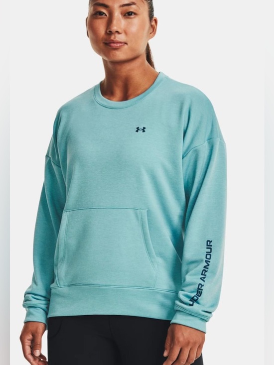 Under Armour Tops - Under Armour Womens shoreline Terry crew pullover sweatshirt Sz small